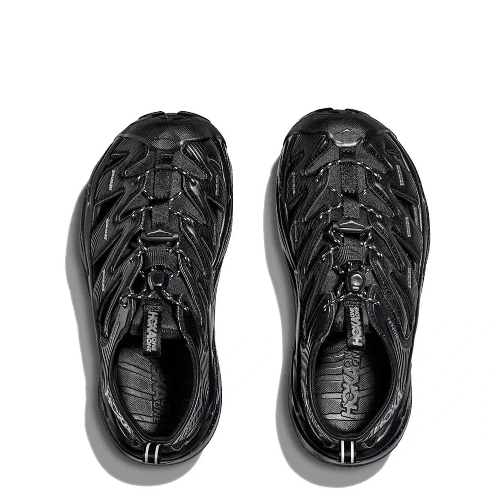 Hoka Hopara Mens Size 11 Sandals Shoes Black /Castlerock NEW